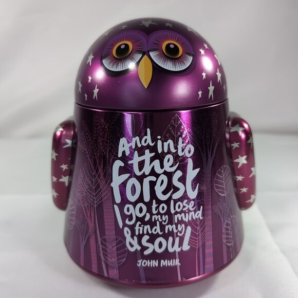 The Body Shop Olivia Owl 7 Set Coin Bank Shower Gel Hand Cream Strawberry Coconu - Picture 5 of 15